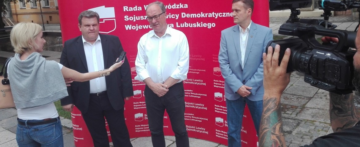 Przewodniczący Czarzasty odwiedził Lubuskie